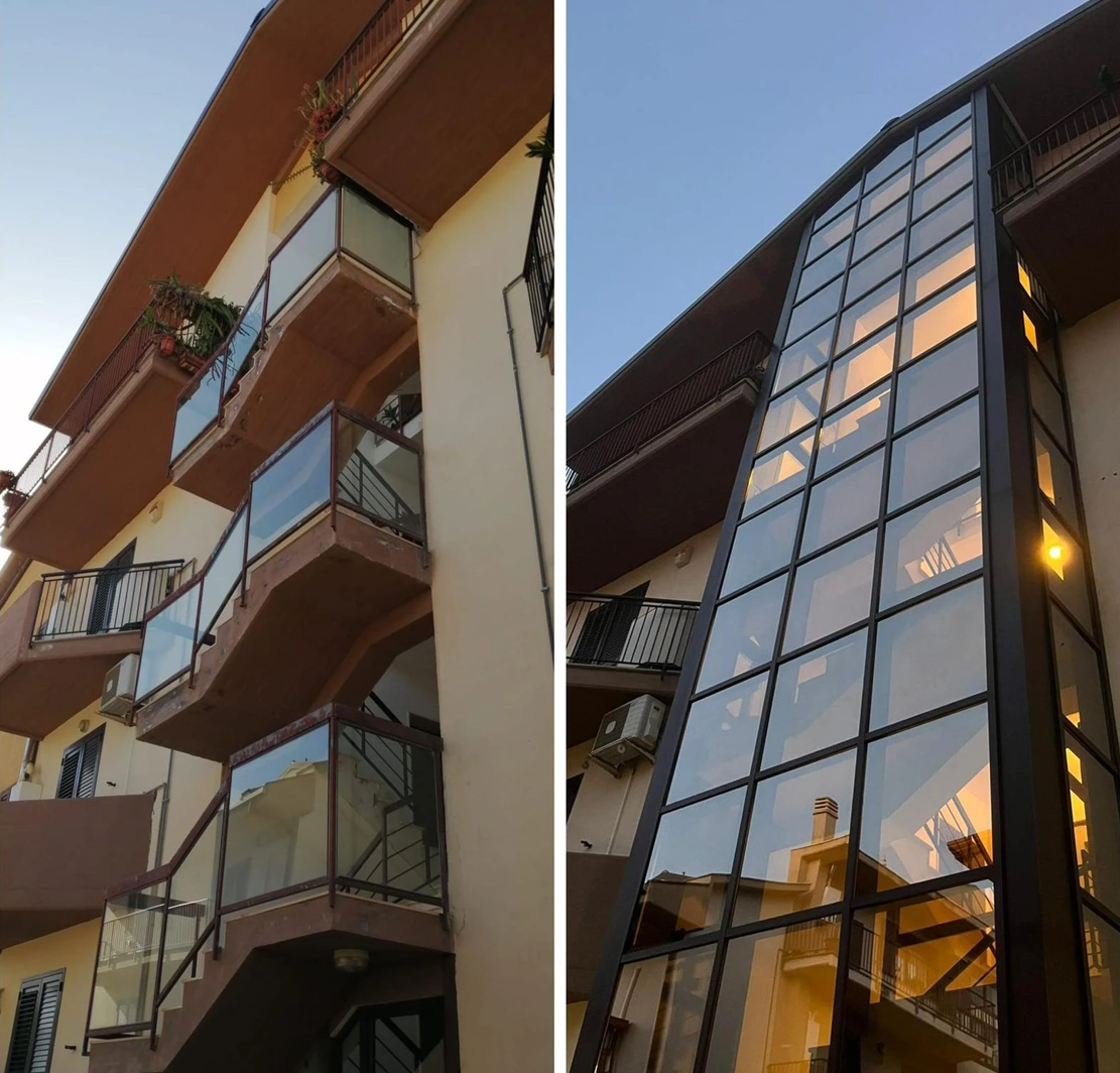 Profili Metra SKYTECH50 Struttura privata Scordia